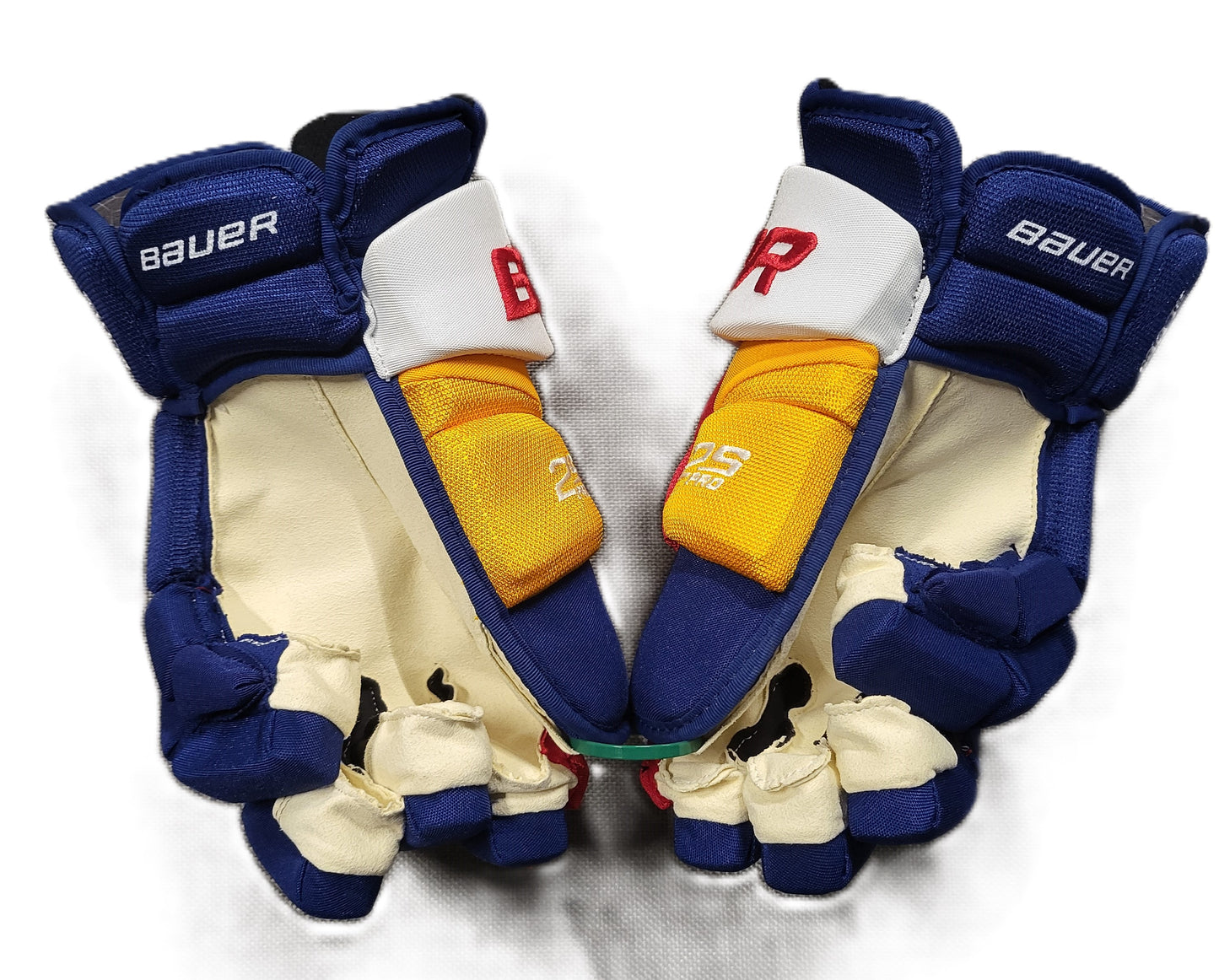 New - 15" "Blues" Bauer Retro Gloves