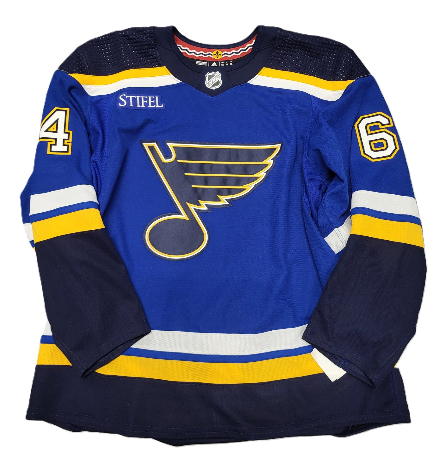 #64 Duszak Adidas Home Jersey