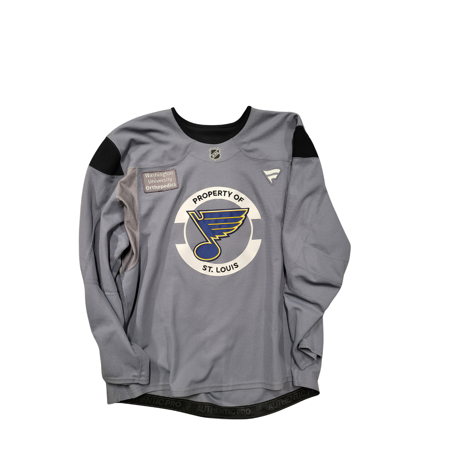 #43 Grey Fanatics Training Camp Jersey