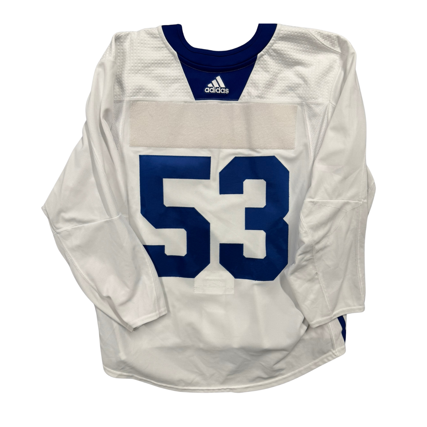 #53 Adidas White Training Camp Jersey