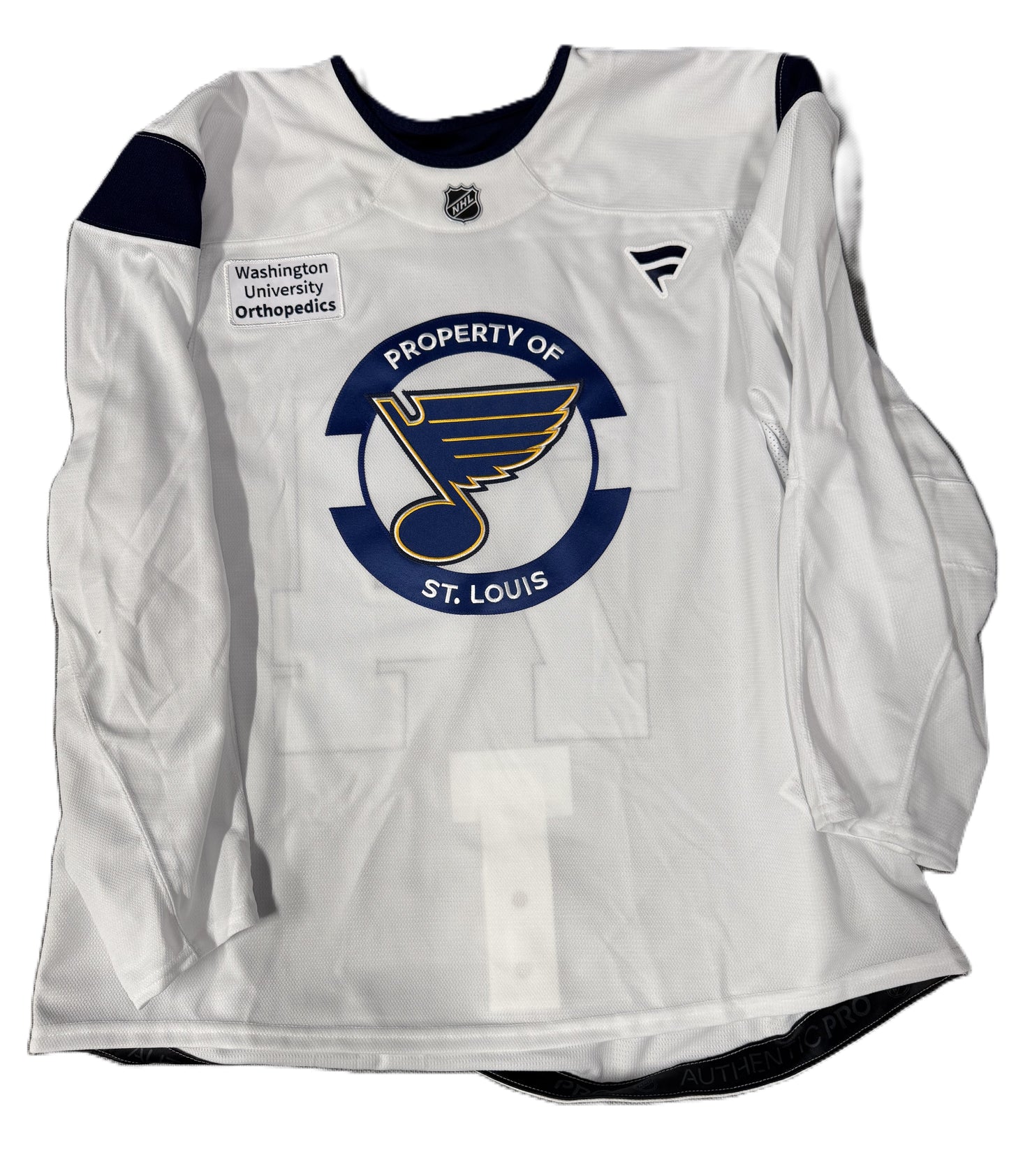 #74 Fanatics White Training Camp Jersey - Numbers Only