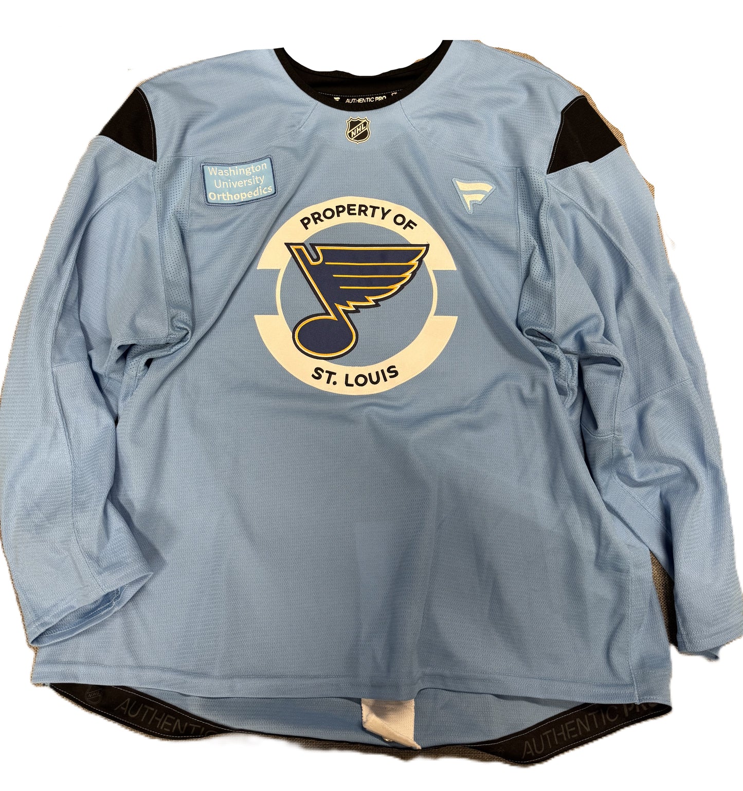 #58 Sky Blue Fanatics Training Camp Jersey