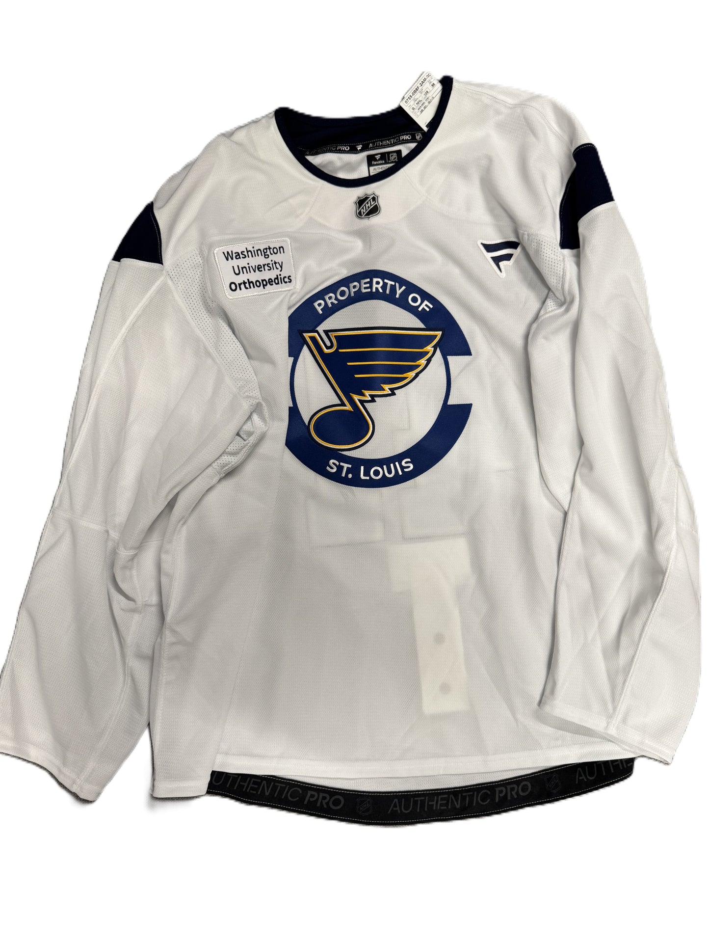 #53 White Fanatics Training Camp Jersey