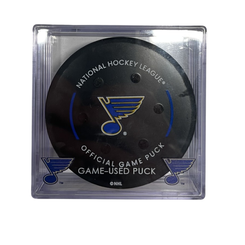 STL v. SEA 2/25/25 Game-Used Puck