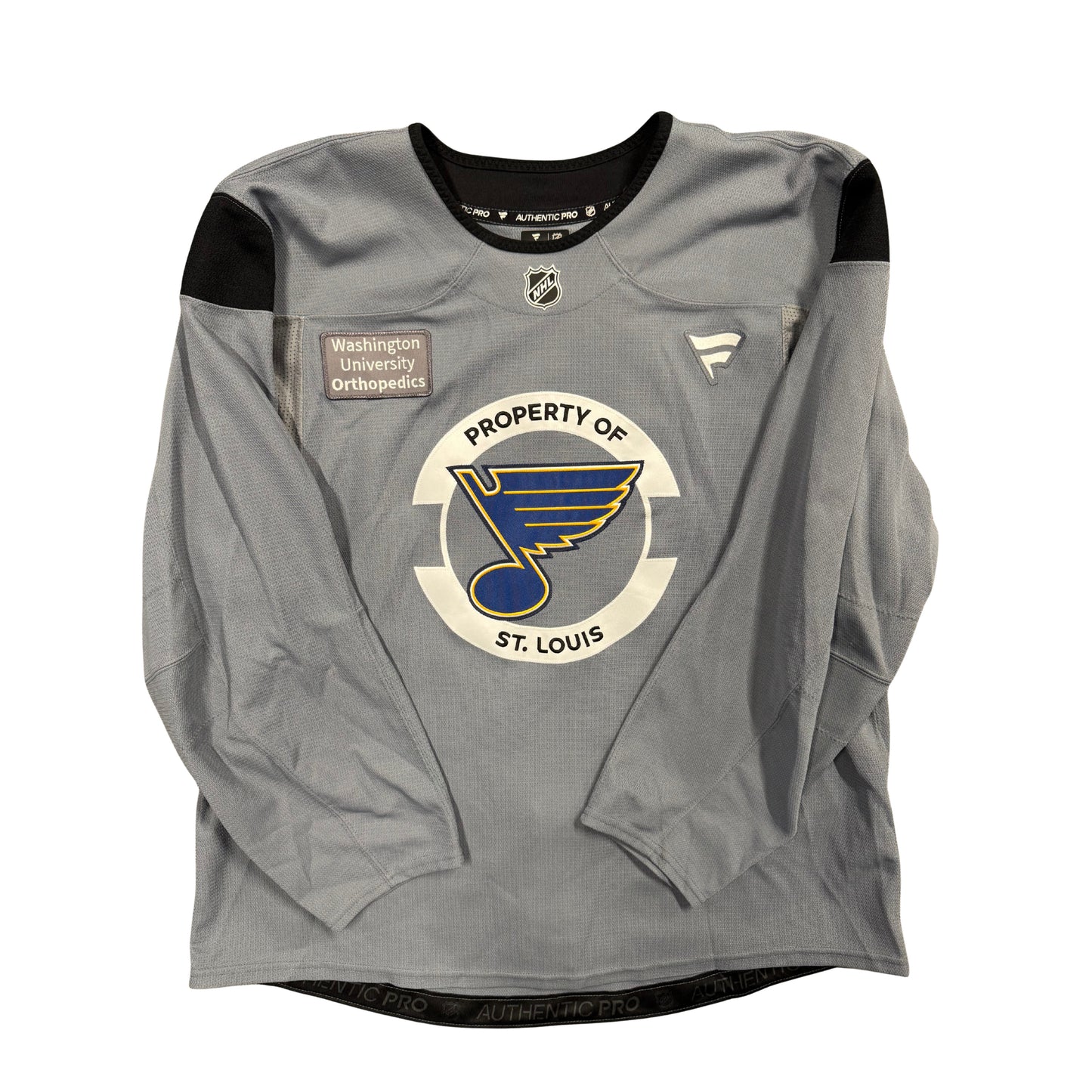 #68 Grey Fanatics Training Camp Jersey