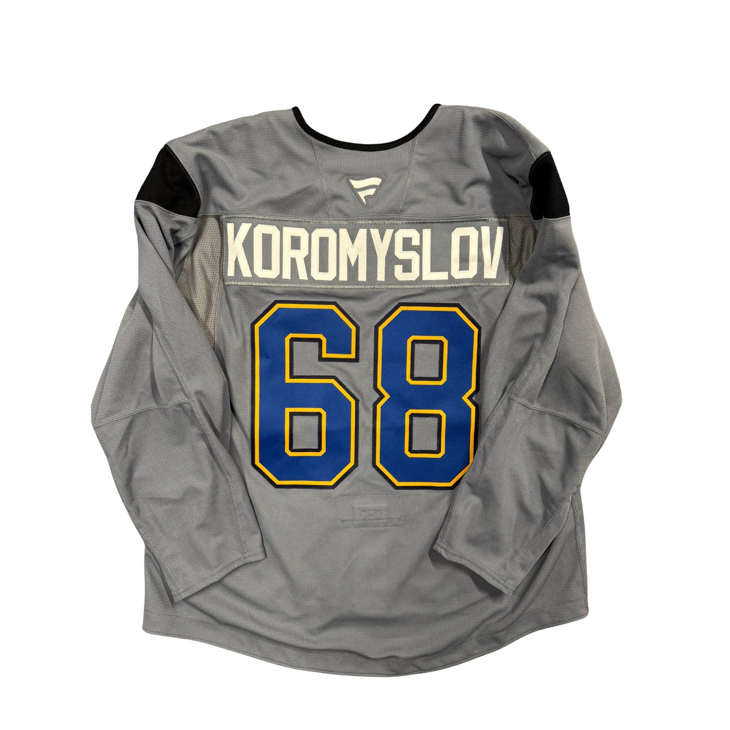 #68 Grey Fanatics Training Camp Jersey