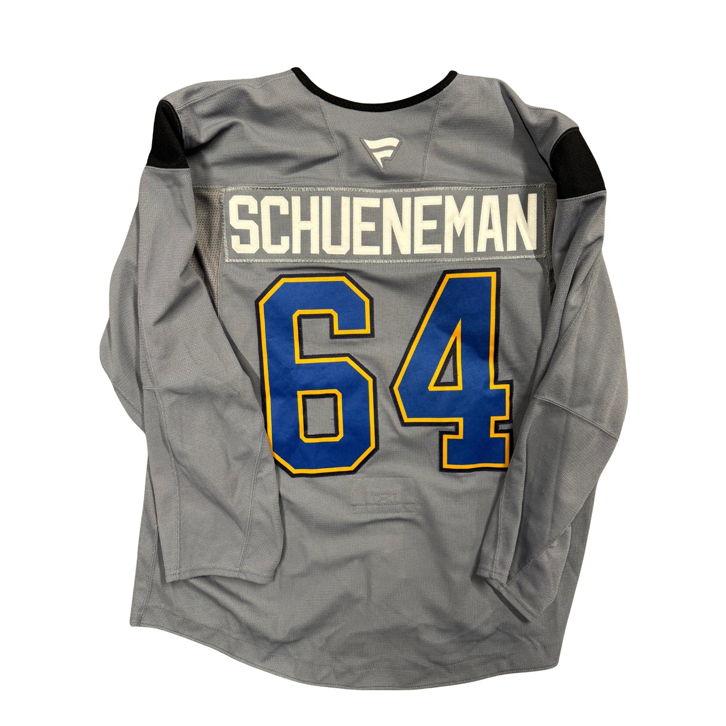 #64 Grey Fanatics Training Camp Jersey