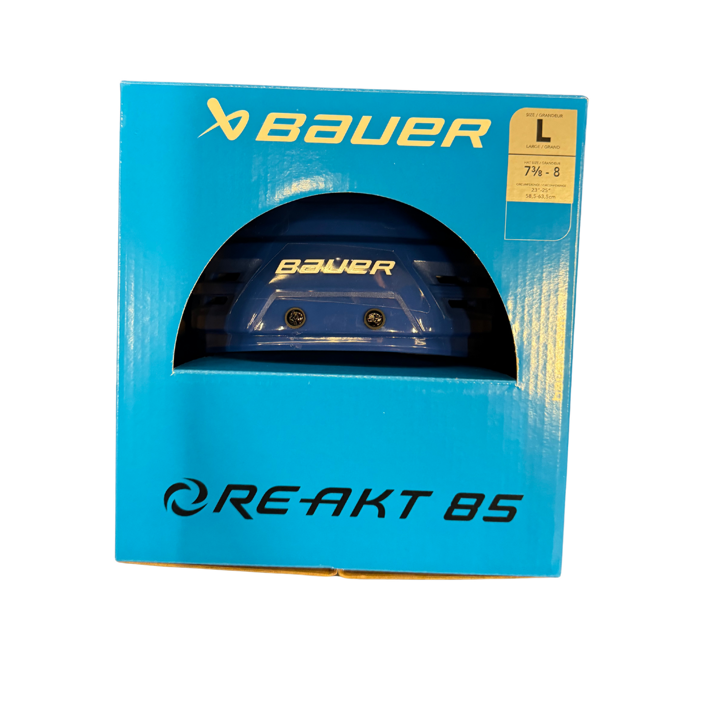 New - Bauer Reakt 85 Royal Blue - Multiple Sizes