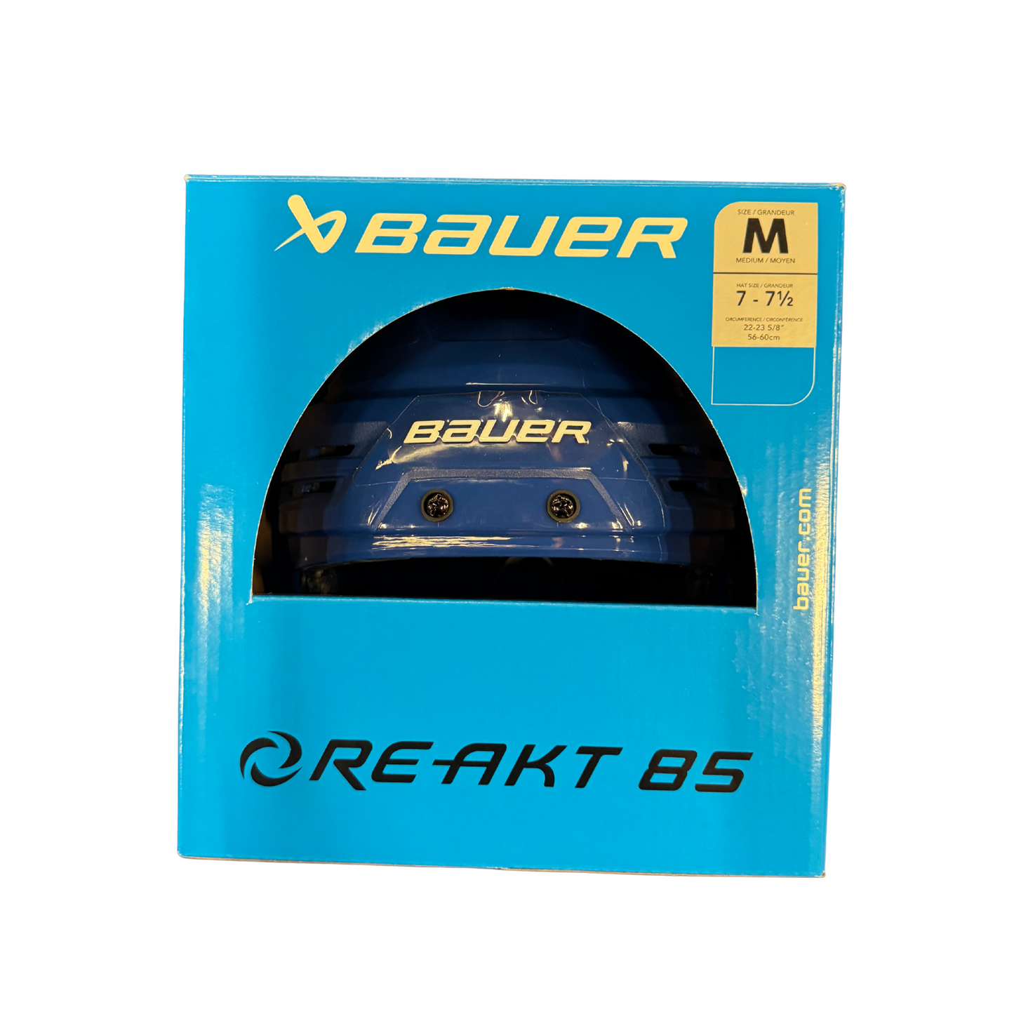 New - Bauer Reakt 85 Royal Blue - Multiple Sizes