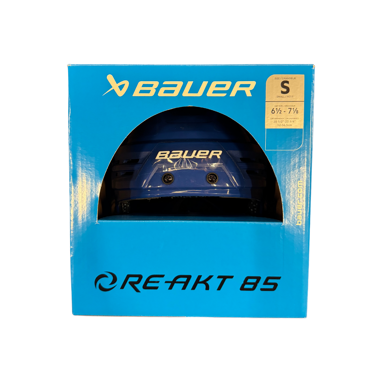New - Bauer Reakt 85 Royal Blue - Multiple Sizes