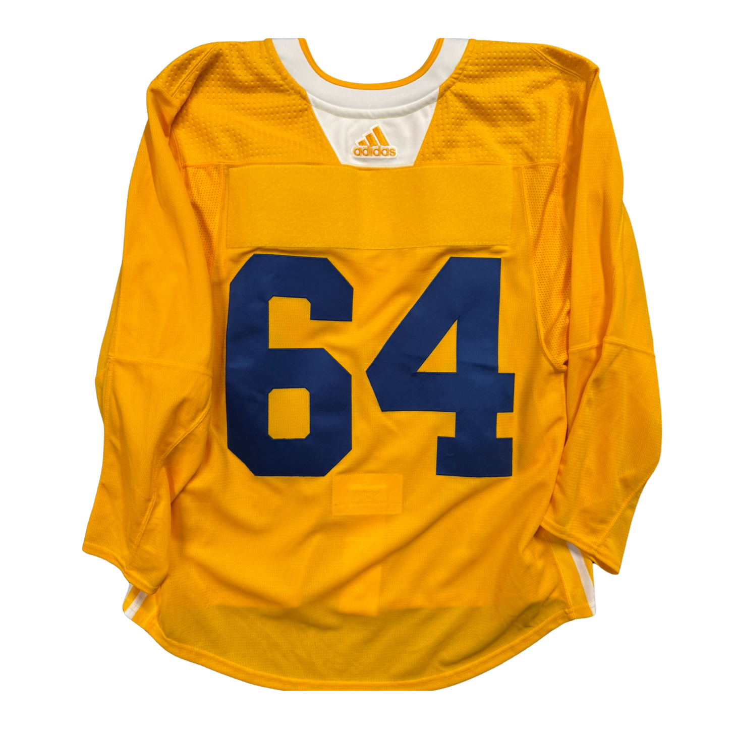 #64 Adidas Yellow Training Camp Jersey