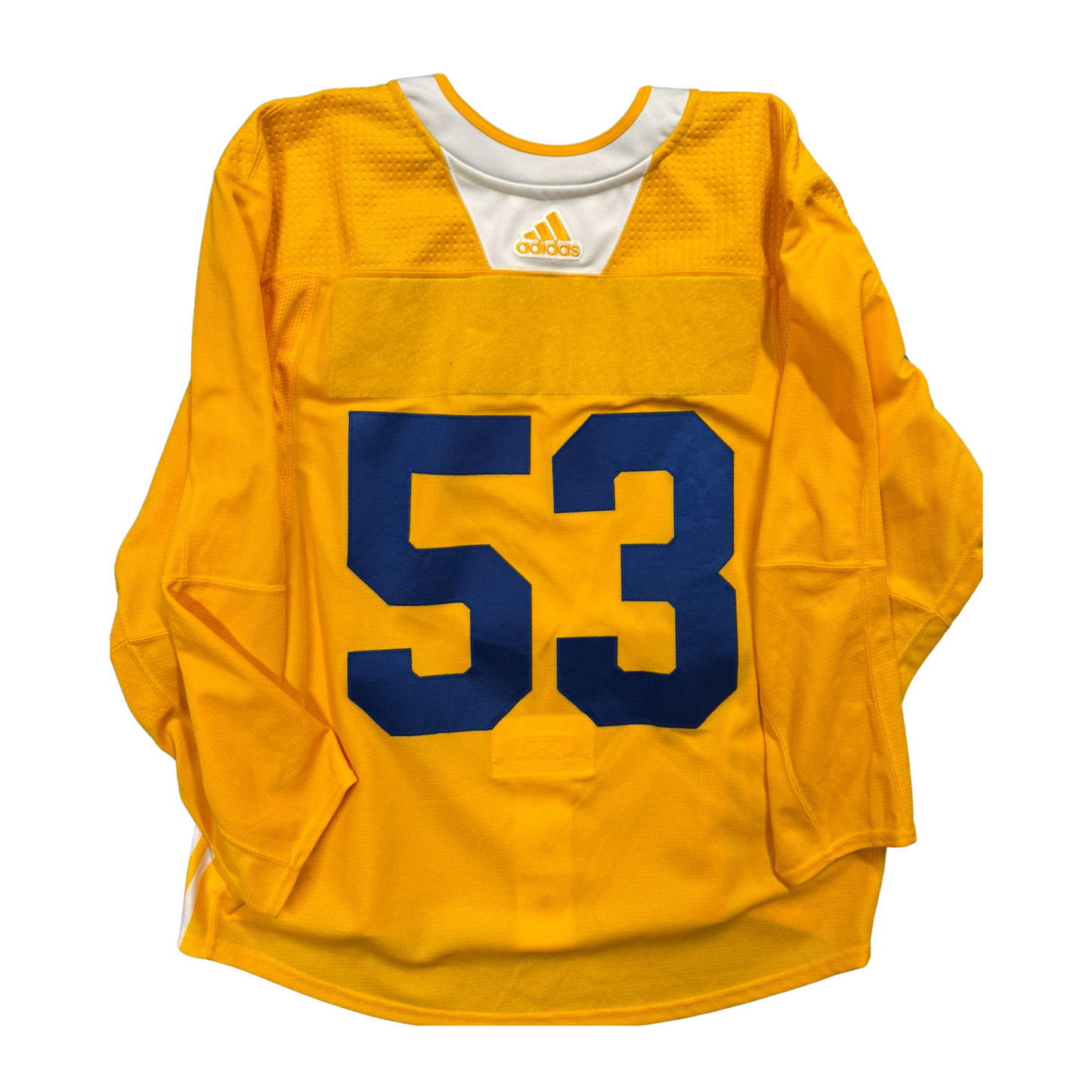 #53 Adidas Yellow Training Camp Jersey