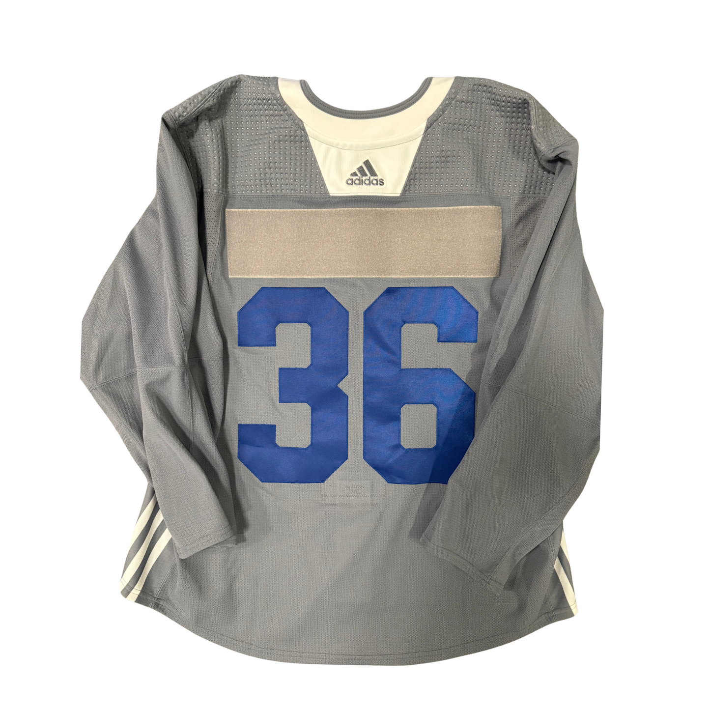 #36 Adidas Grey Training Camp Jersey