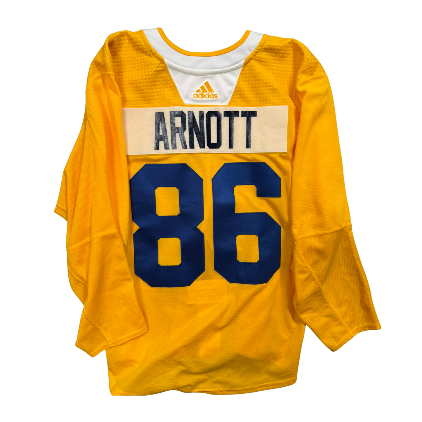 #86 Adidas Yellow Training Camp Jersey
