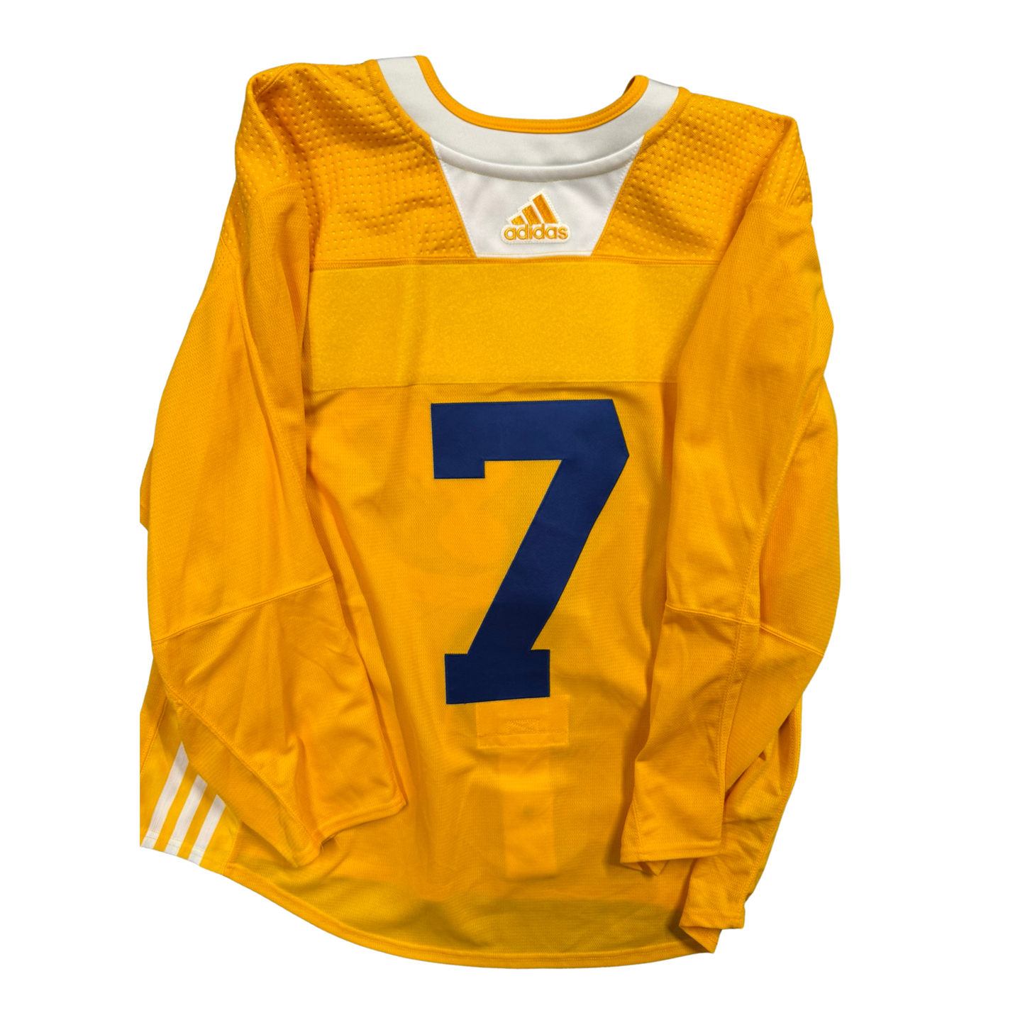 #7 Adidas Yellow Training Camp Jersey