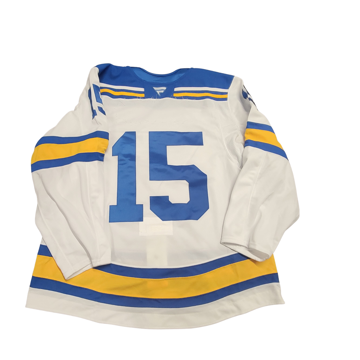 #15 Stripped Nameplate Fanatics Road Jersey
