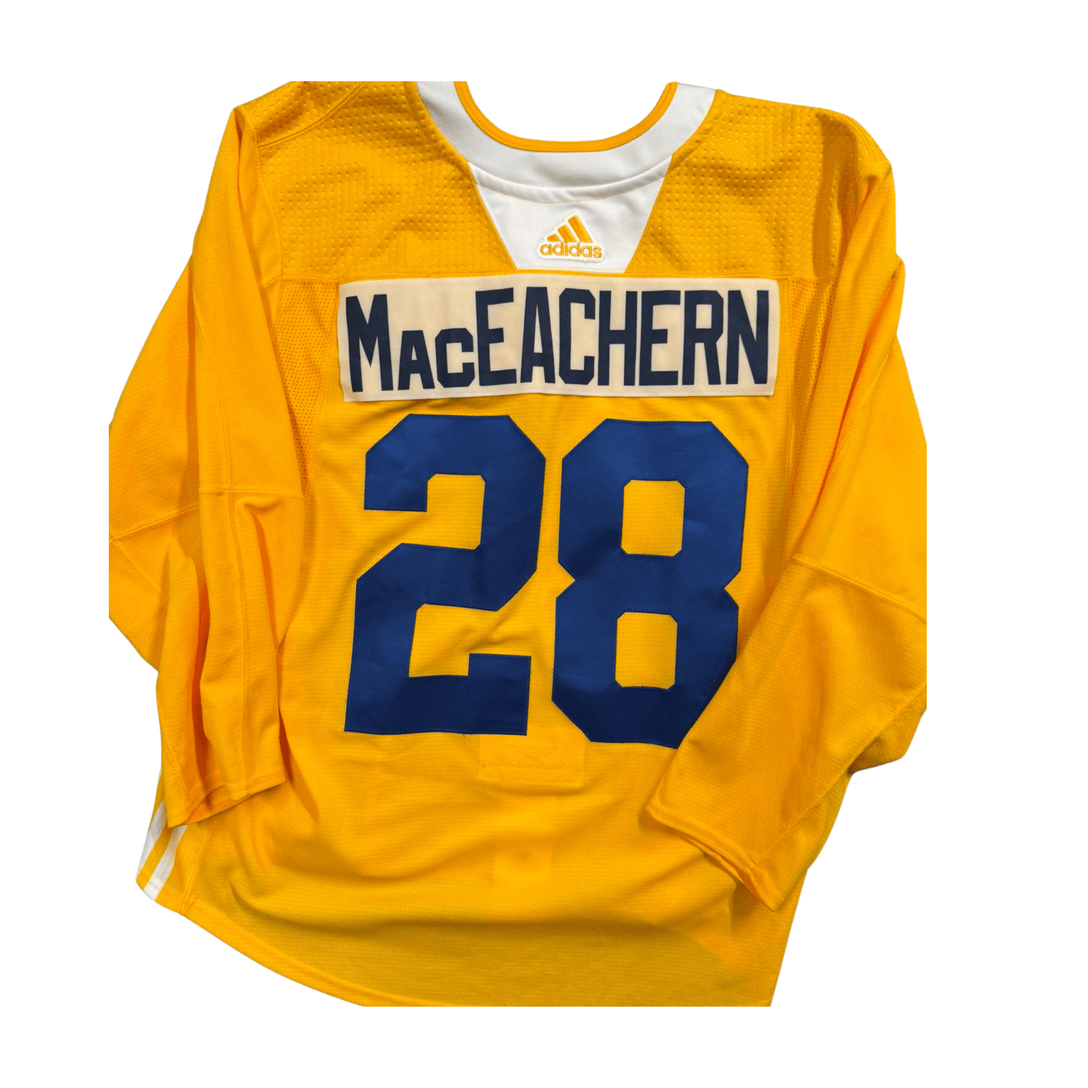 #28 Adidas Yellow Training Camp Jersey