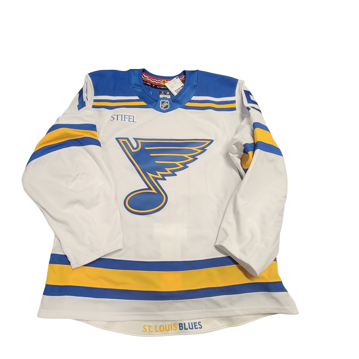 #15 Stripped Nameplate Fanatics Road Jersey