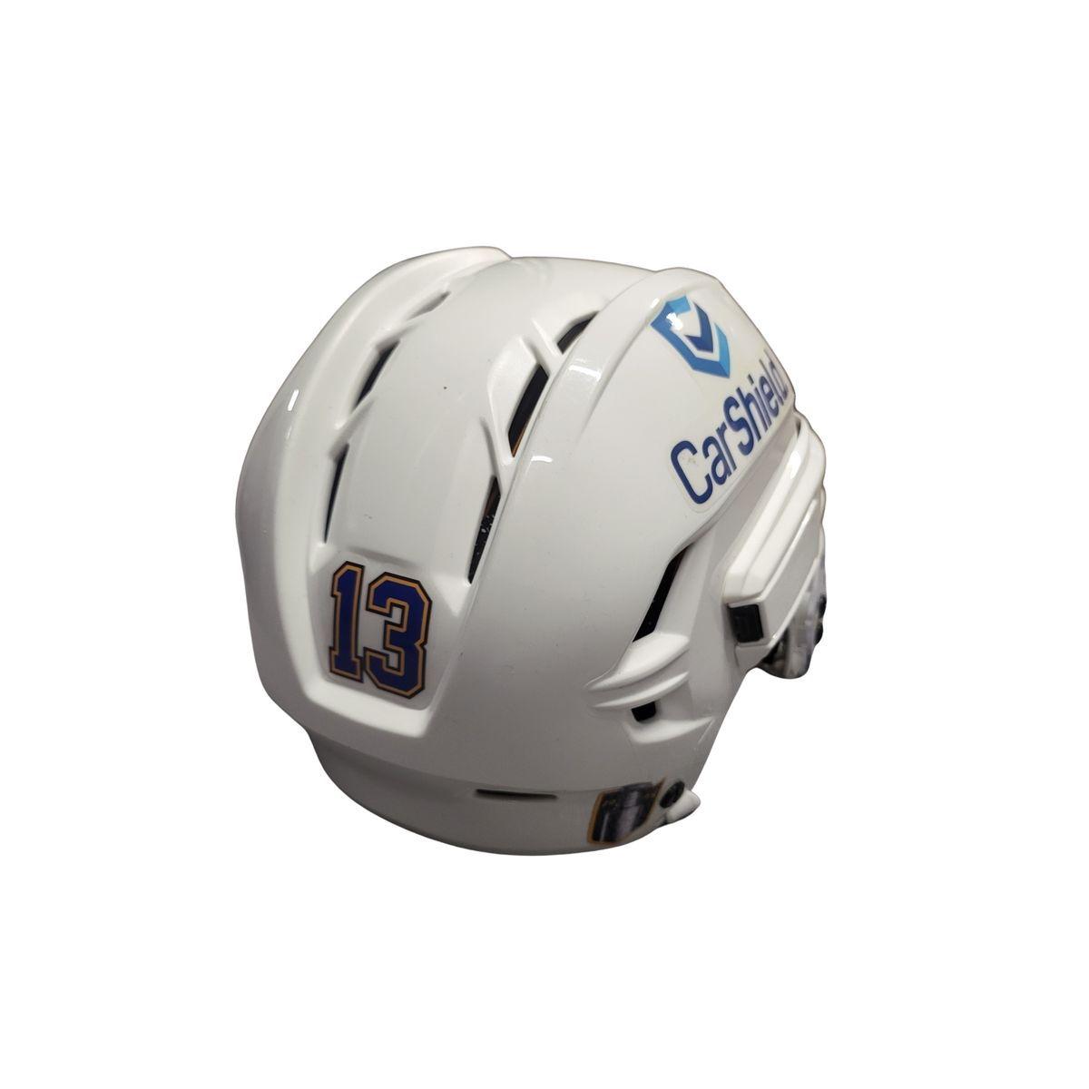 #13 CCM Road Playoff Helmet