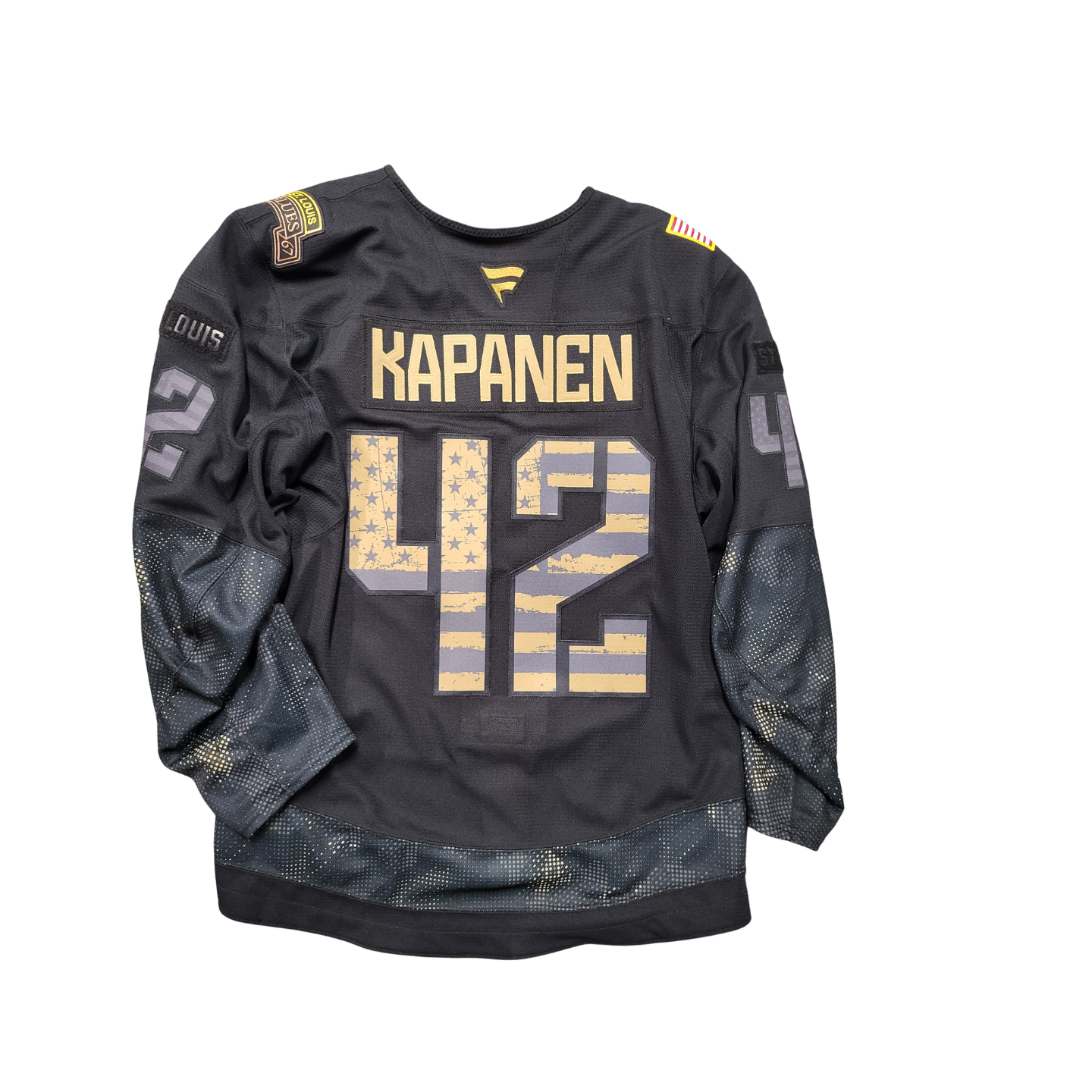 #42 Kapanen Fanatics Military Jersey