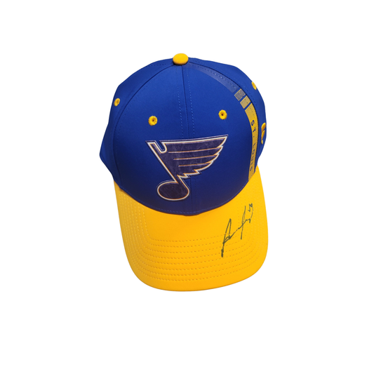Alexandrov Autographed Blues Hat