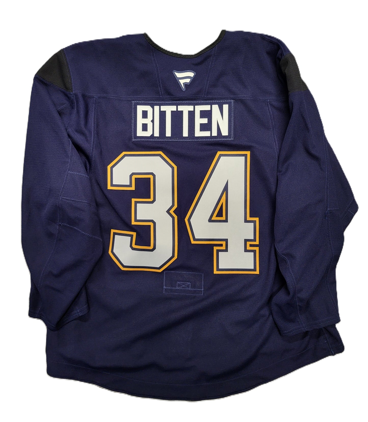 #34 Navy Fanatics Training Camp Jersey