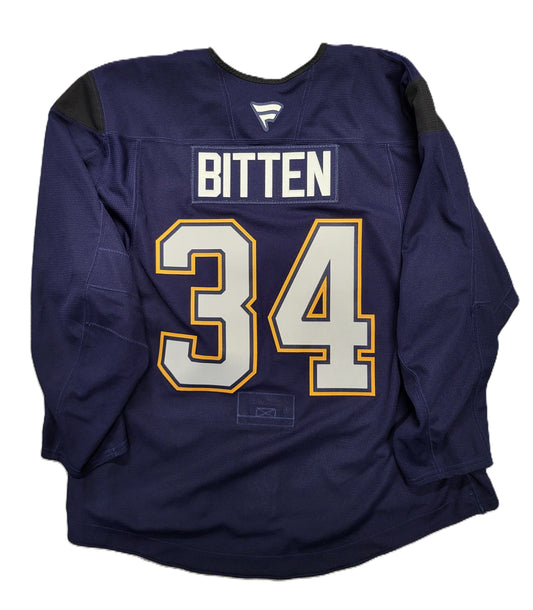 #34 Navy Fanatics Training Camp Jersey