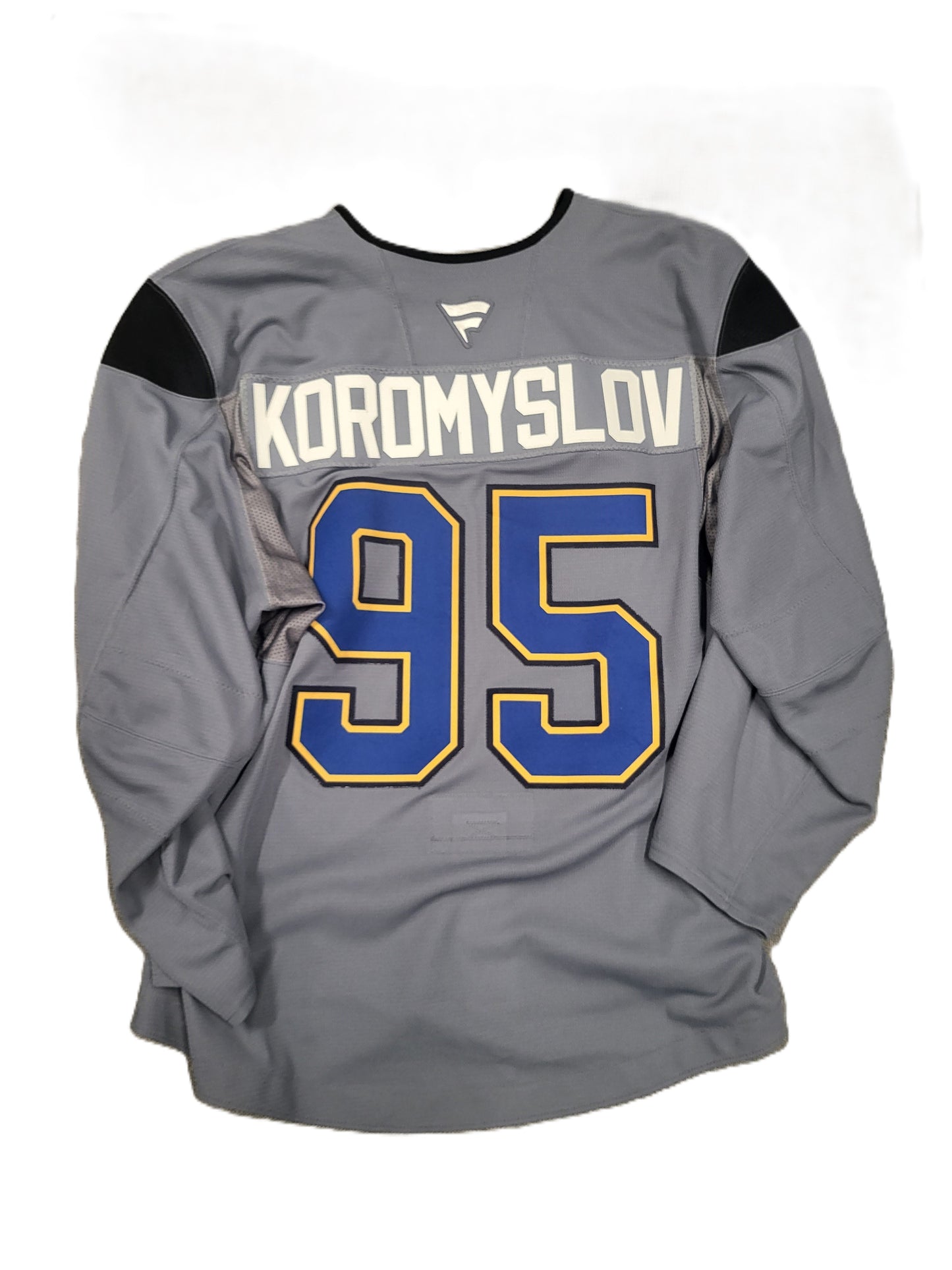 #95 Grey Fanatics Training Camp Jersey