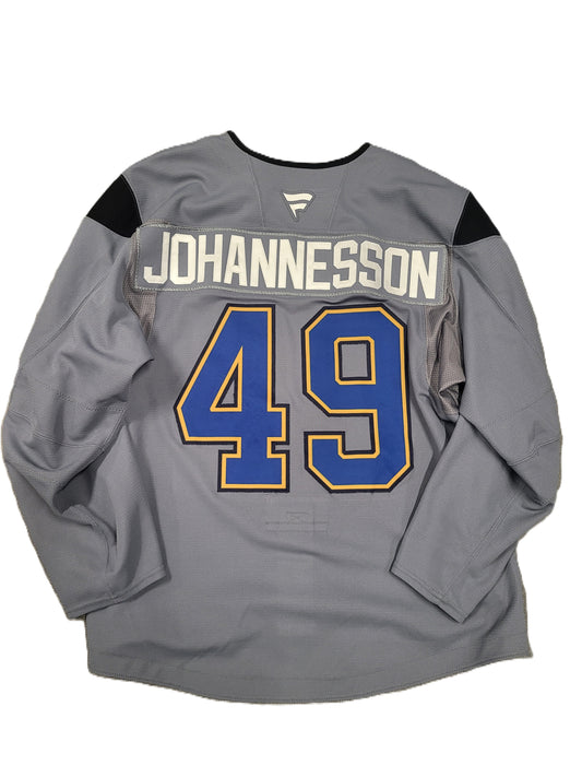 #49 Grey Fanatics Training Camp Jersey