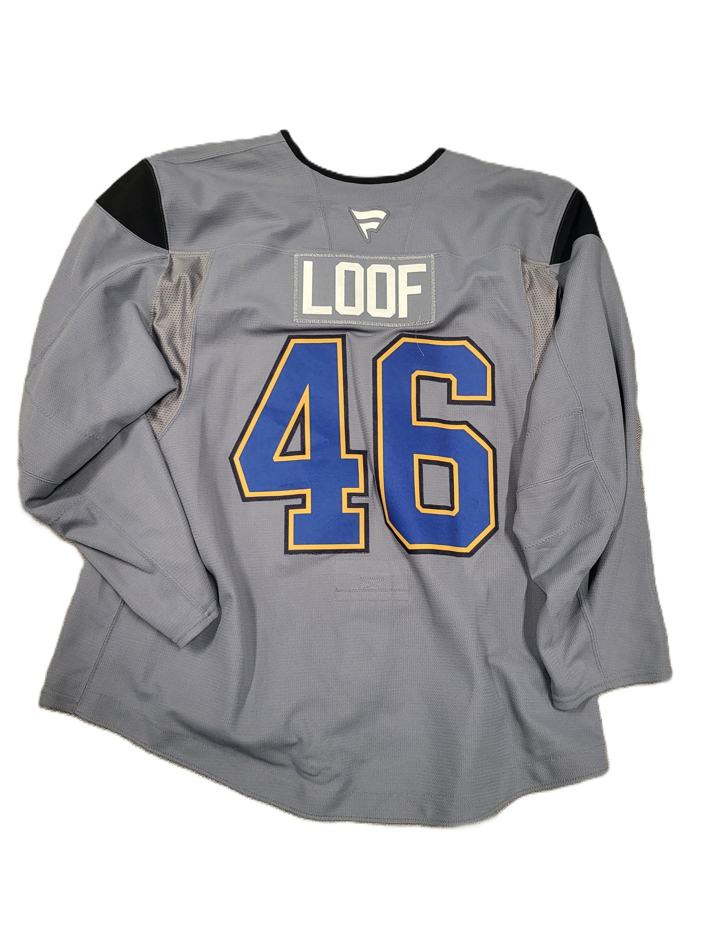 #46 Grey Fanatics Training Camp Jersey