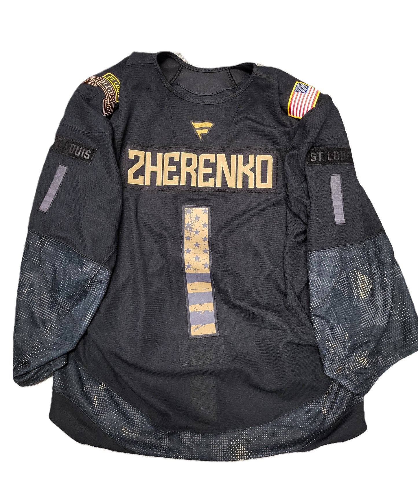 #1 Zherenko Fanatics Military Jersey