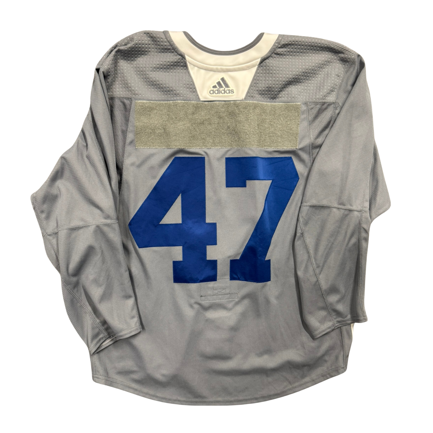 #47 Adidas Grey Training Camp Jersey