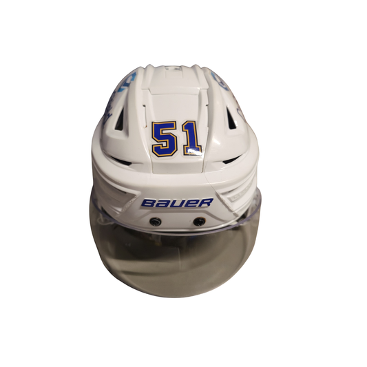 Autographed/Used - Kessel Road 2025 Playoff Helmet
