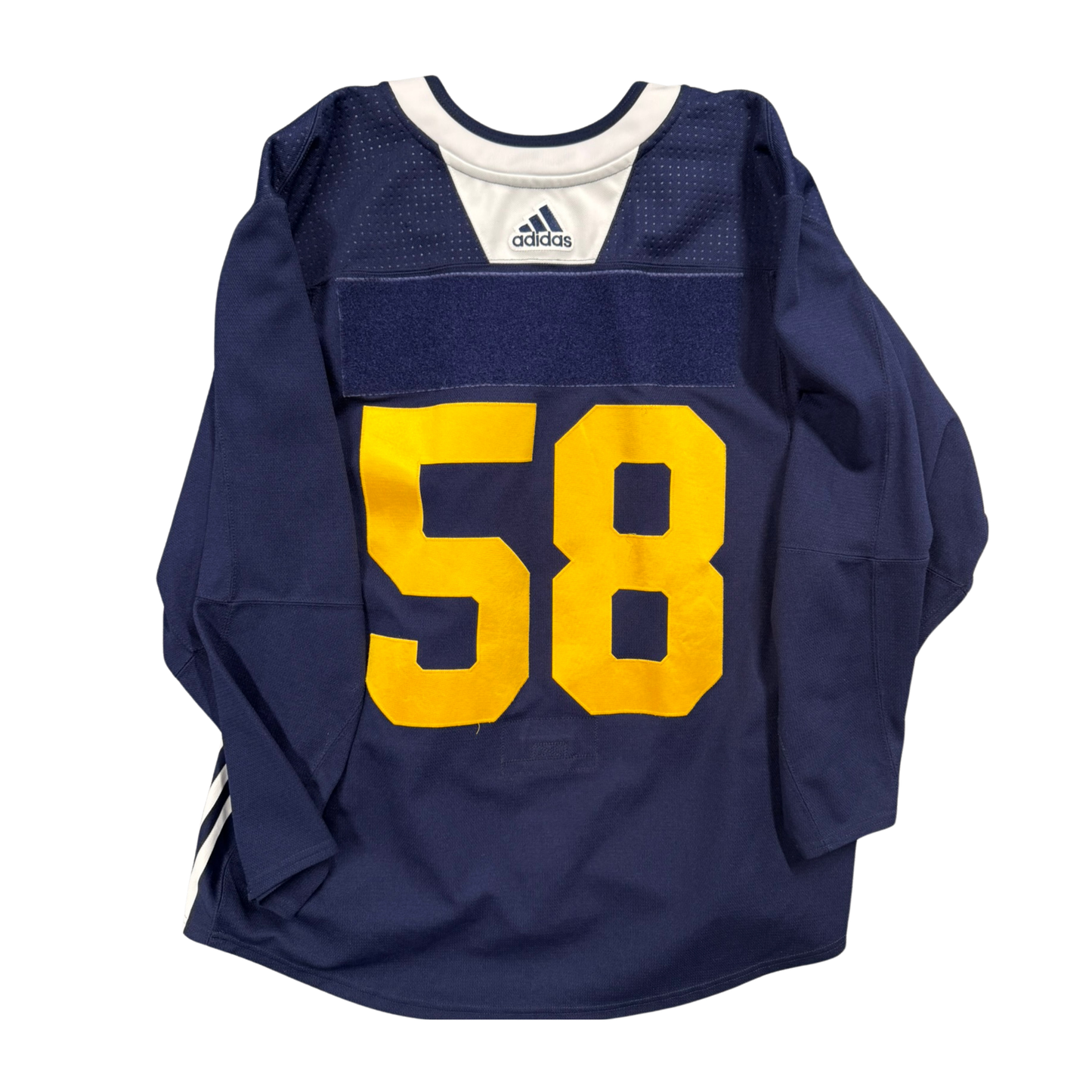 #58 Adidas Navy Training Camp Jersey