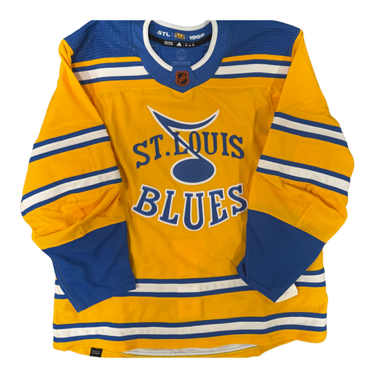 Blank Yellow Reverse Retro Adidas Jersey
