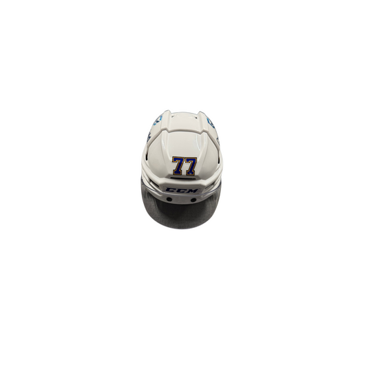 #77 Bauer Road Helmet