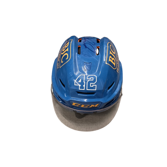 Autographed #42 CCM Heritage Helmet