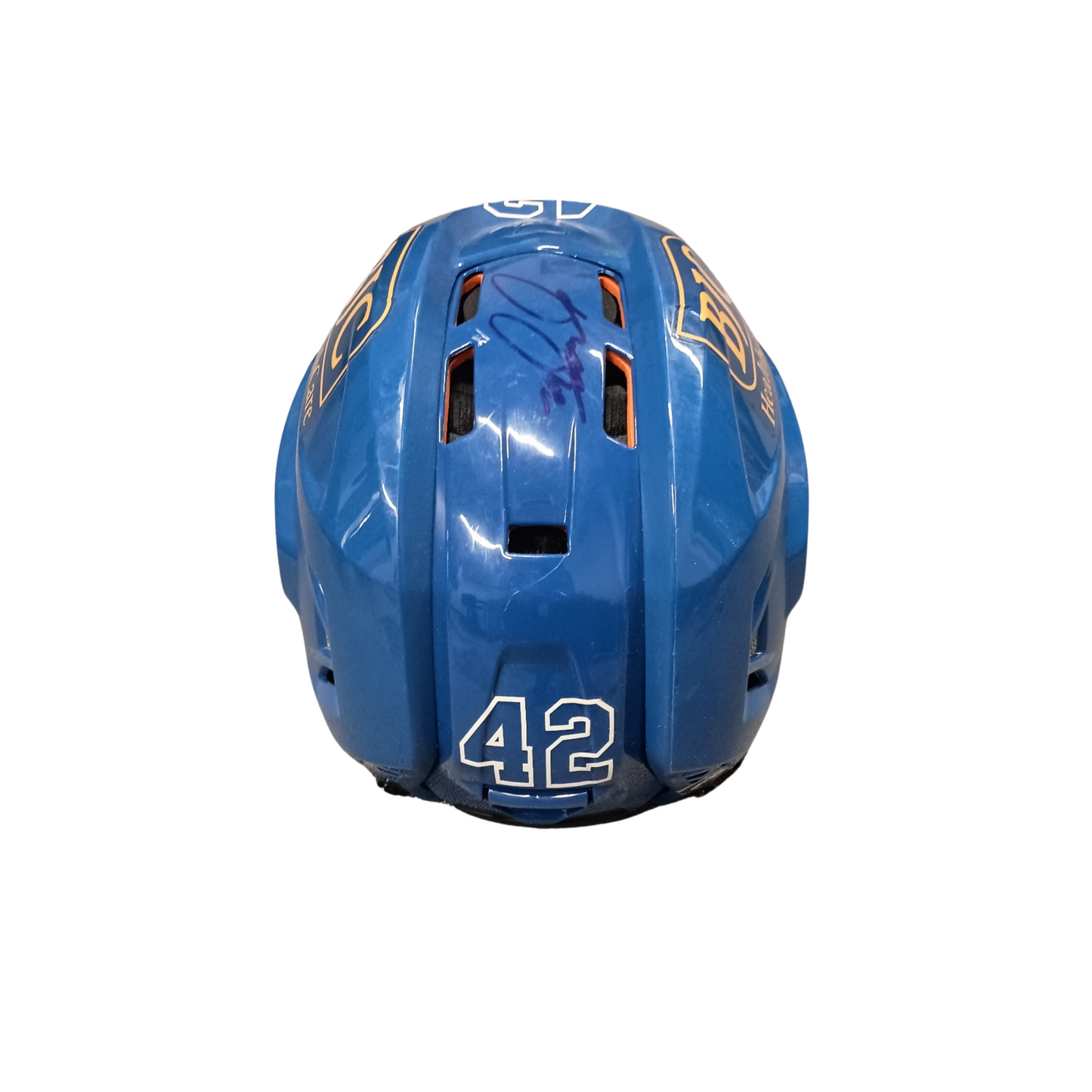 Autographed #42 CCM Heritage Helmet