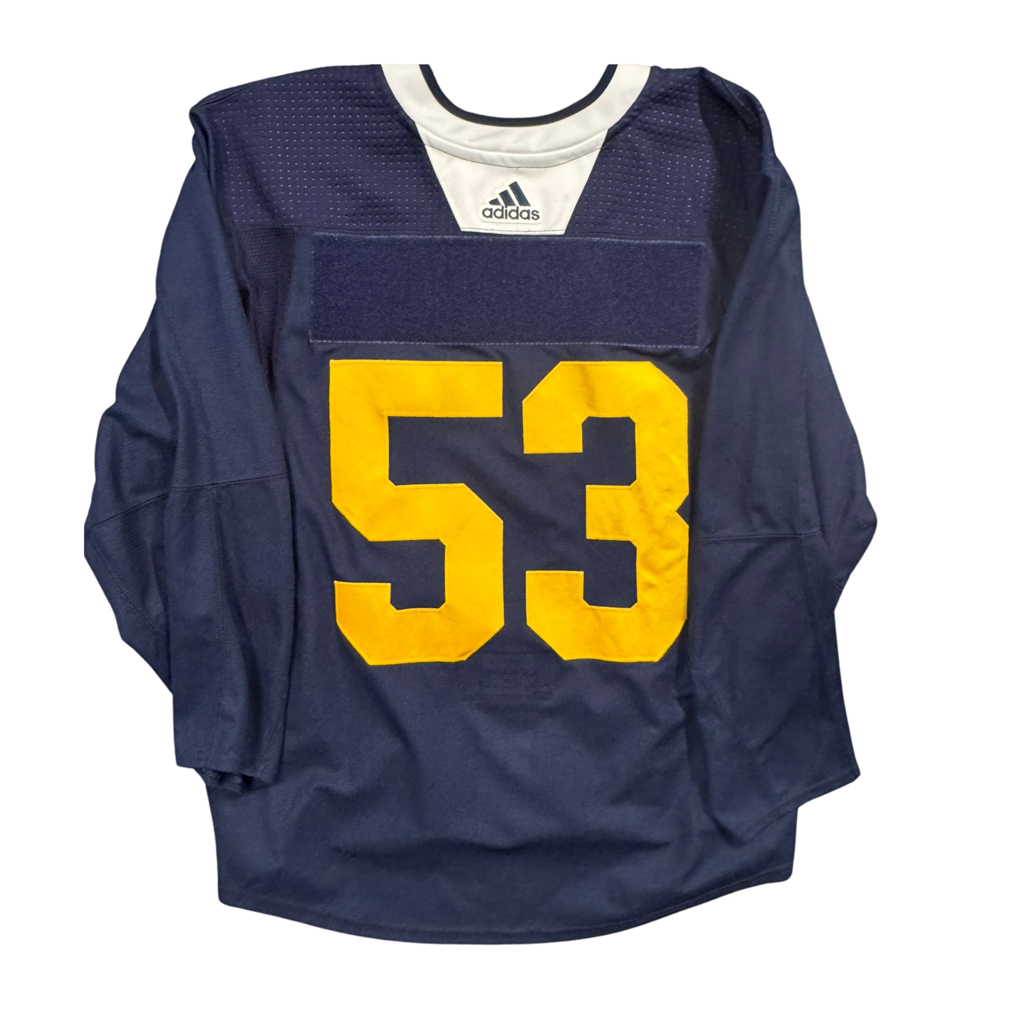 #53 Adidas Navy Training Camp Jersey