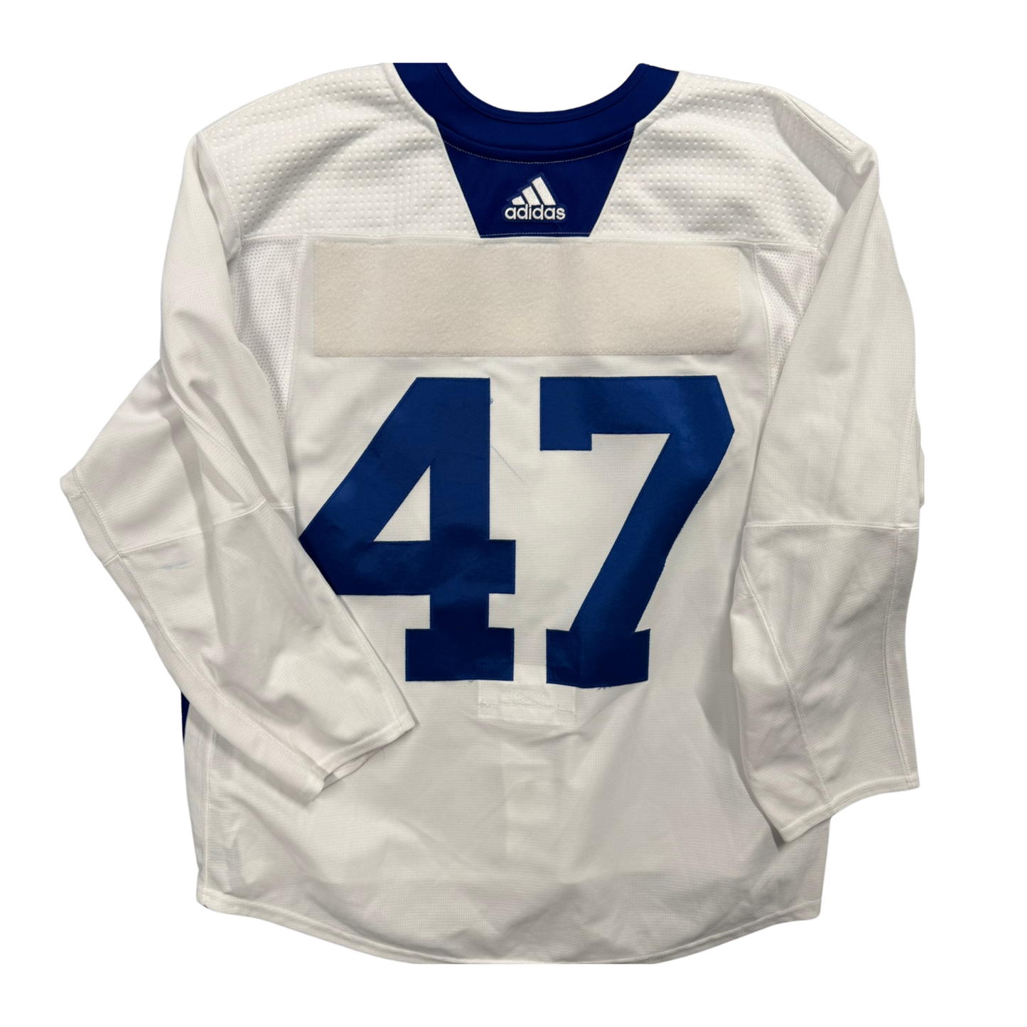 #47 Adidas White Training Camp Jersey