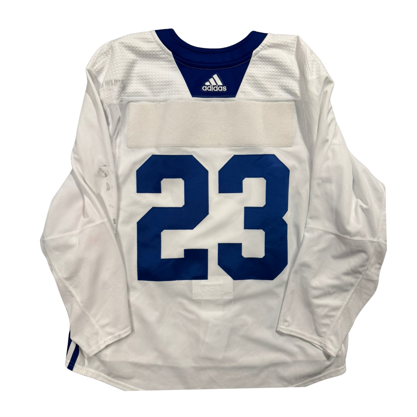 #23 Adidas White Training Camp Jersey
