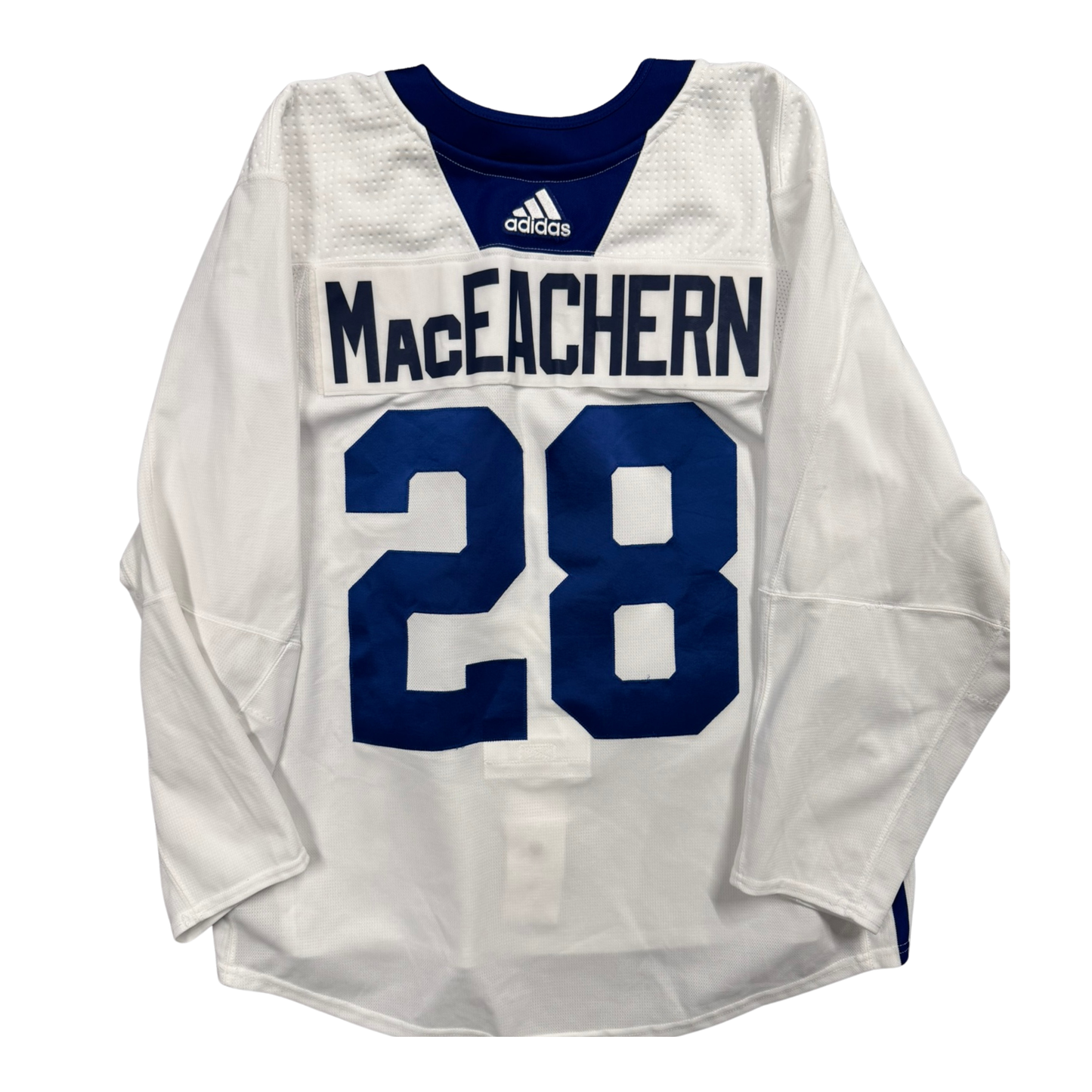 #28 Adidas White Training Camp Jersey