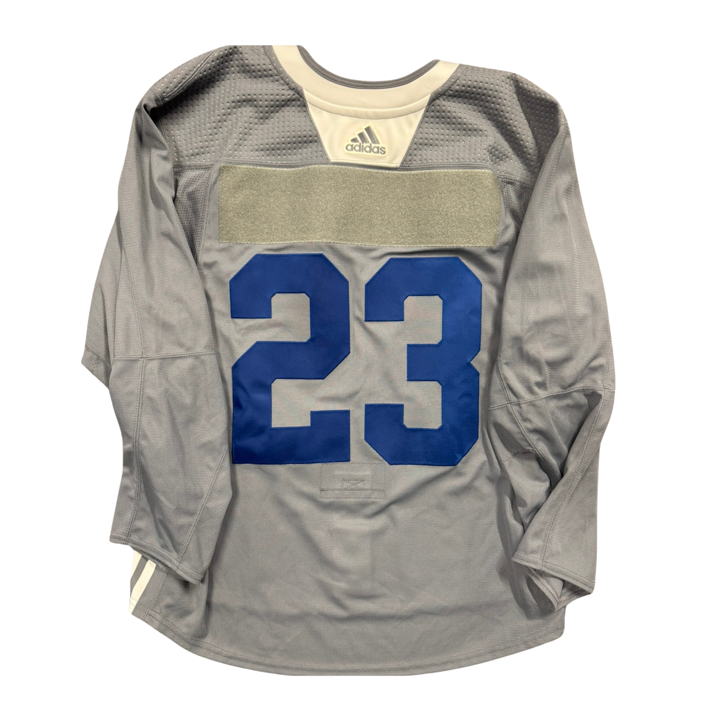 #23 Adidas Grey Training Camp Jersey