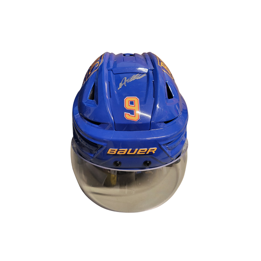 Autographed/Used - Texier Retro Helmet