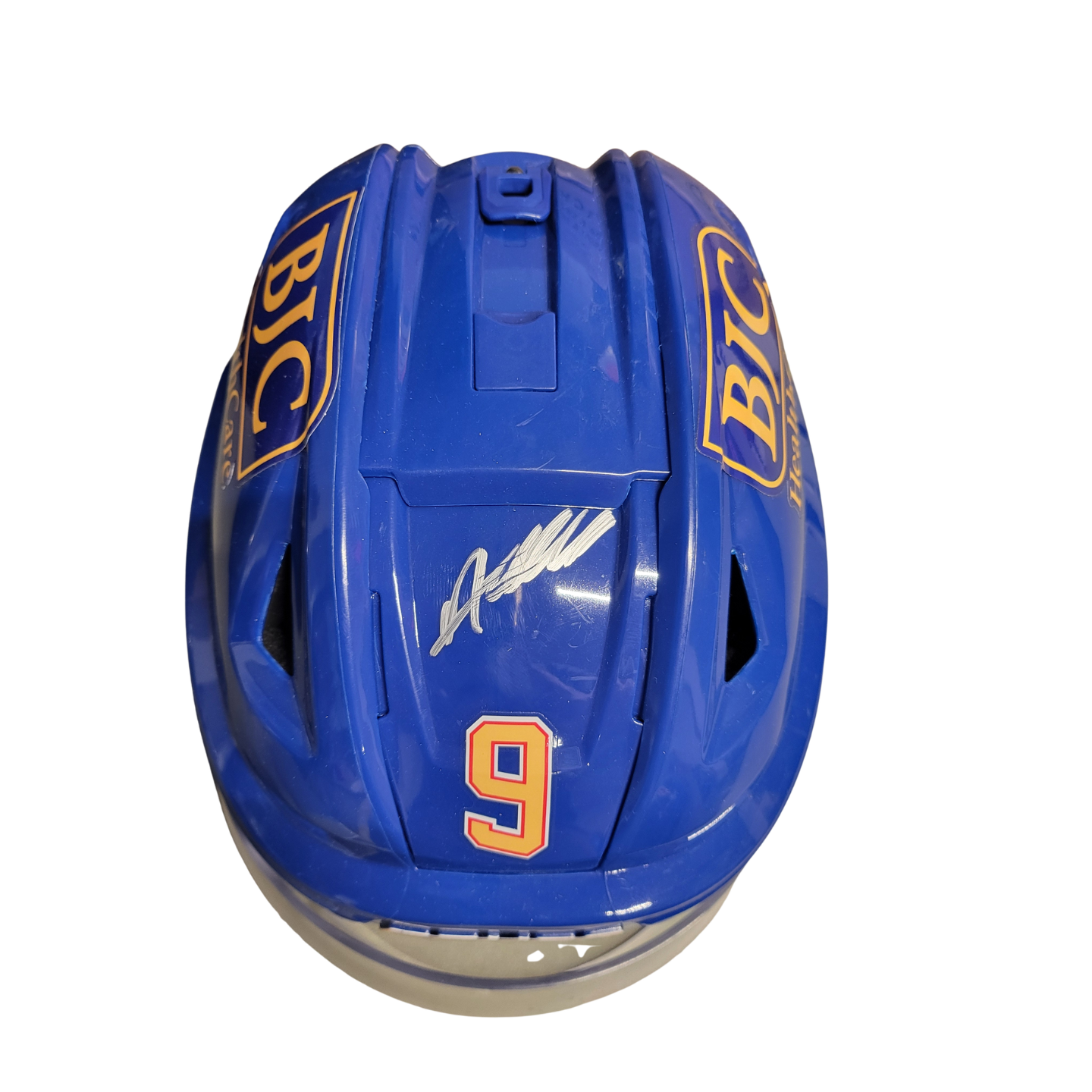 Autographed/Used - Texier Retro Helmet