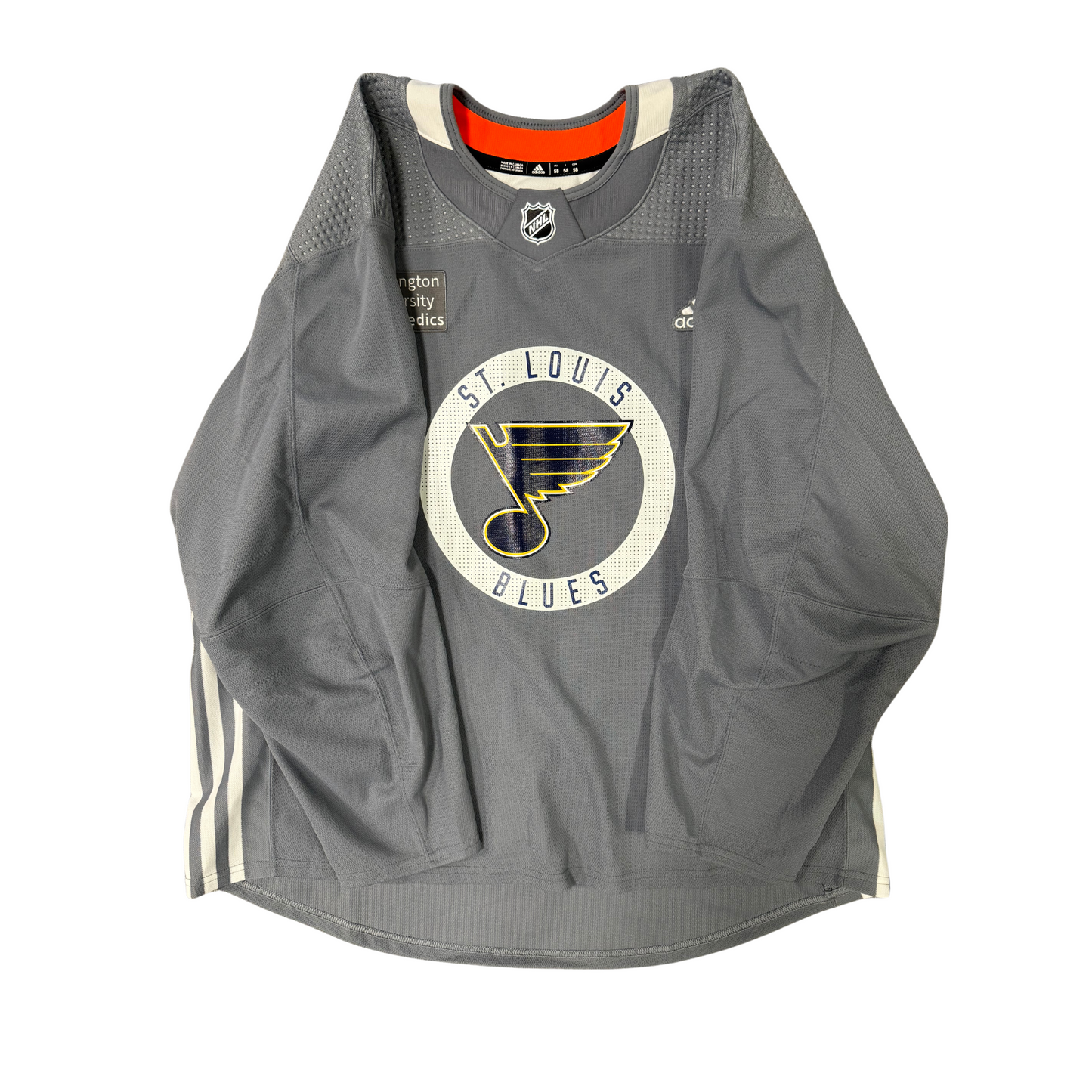 #36 Adidas Grey Training Camp Jersey