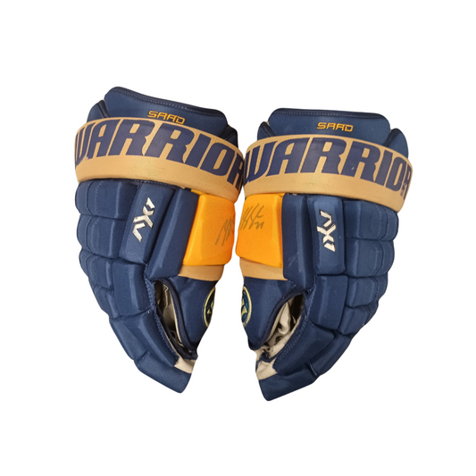 Autographed 13" Saad Warrior Heritage Gloves