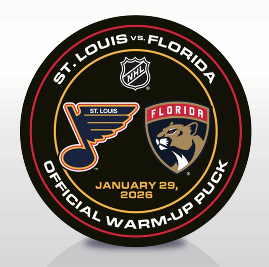 Jan. 29 vs. Florida Warm-Up Puck - Retro Night
