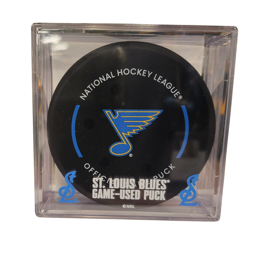 STL vs SEA 11/8/2025 Game Used Puck