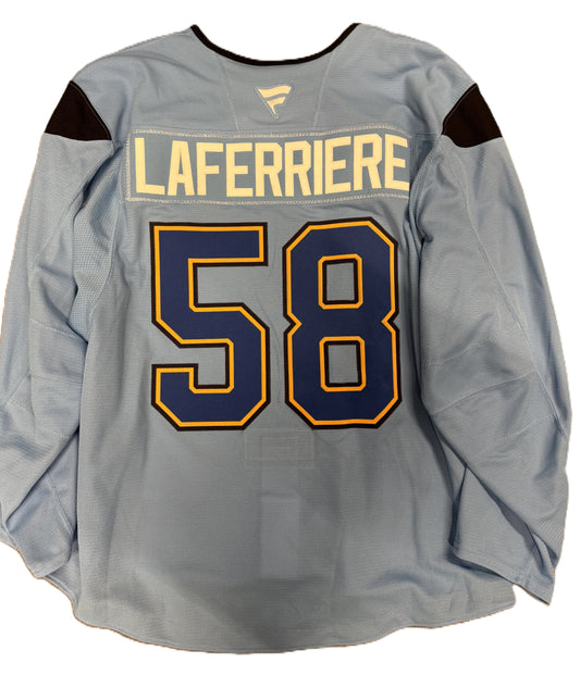 #58 Sky Blue Fanatics Training Camp Jersey
